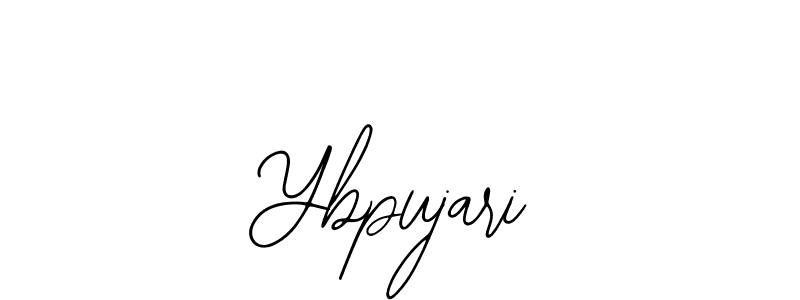 Bearetta-2O07w is a professional signature style that is perfect for those who want to add a touch of class to their signature. It is also a great choice for those who want to make their signature more unique. Get Ybpujari name to fancy signature for free. Ybpujari signature style 12 images and pictures png