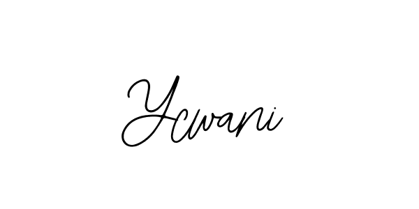 The best way (Bearetta-2O07w) to make a short signature is to pick only two or three words in your name. The name Ycwani include a total of six letters. For converting this name. Ycwani signature style 12 images and pictures png