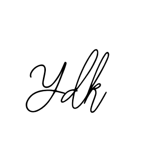 Make a beautiful signature design for name Ydk. Use this online signature maker to create a handwritten signature for free. Ydk signature style 12 images and pictures png