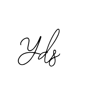 Use a signature maker to create a handwritten signature online. With this signature software, you can design (Bearetta-2O07w) your own signature for name Yds. Yds signature style 12 images and pictures png