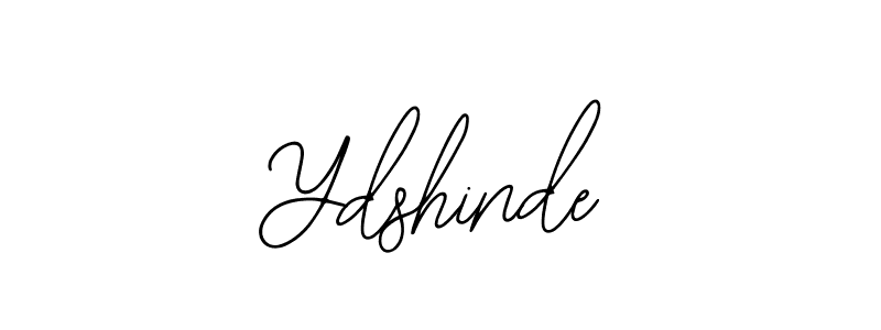 Ydshinde stylish signature style. Best Handwritten Sign (Bearetta-2O07w) for my name. Handwritten Signature Collection Ideas for my name Ydshinde. Ydshinde signature style 12 images and pictures png