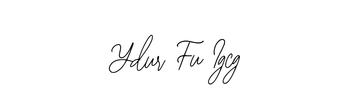 Design your own signature with our free online signature maker. With this signature software, you can create a handwritten (Bearetta-2O07w) signature for name Ydur Fu Igcg. Ydur Fu Igcg signature style 12 images and pictures png
