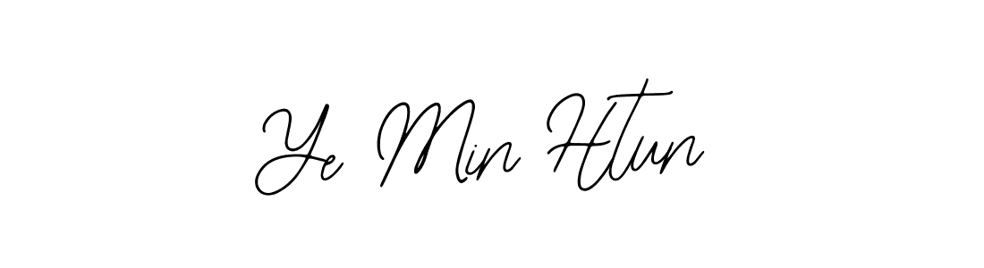 Best and Professional Signature Style for Ye Min Htun. Bearetta-2O07w Best Signature Style Collection. Ye Min Htun signature style 12 images and pictures png