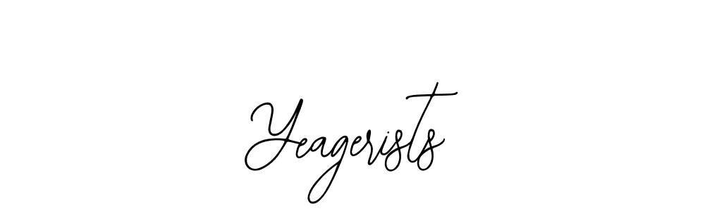 Create a beautiful signature design for name Yeagerists. With this signature (Bearetta-2O07w) fonts, you can make a handwritten signature for free. Yeagerists signature style 12 images and pictures png