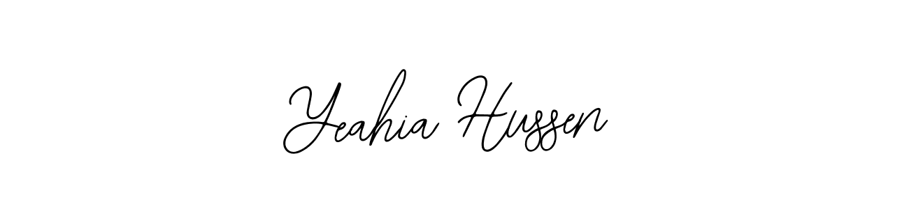 It looks lik you need a new signature style for name Yeahia Hussen. Design unique handwritten (Bearetta-2O07w) signature with our free signature maker in just a few clicks. Yeahia Hussen signature style 12 images and pictures png