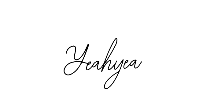 Make a beautiful signature design for name Yeahyea. Use this online signature maker to create a handwritten signature for free. Yeahyea signature style 12 images and pictures png