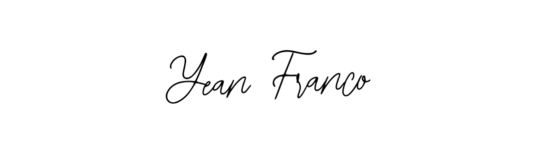How to Draw Yean Franco signature style? Bearetta-2O07w is a latest design signature styles for name Yean Franco. Yean Franco signature style 12 images and pictures png