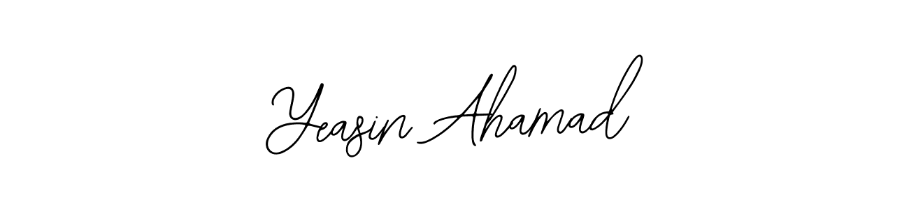 Yeasin Ahamad stylish signature style. Best Handwritten Sign (Bearetta-2O07w) for my name. Handwritten Signature Collection Ideas for my name Yeasin Ahamad. Yeasin Ahamad signature style 12 images and pictures png