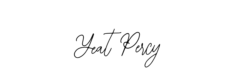 Design your own signature with our free online signature maker. With this signature software, you can create a handwritten (Bearetta-2O07w) signature for name Yeat Percy. Yeat Percy signature style 12 images and pictures png