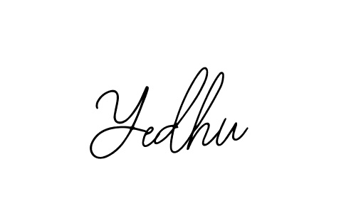 It looks lik you need a new signature style for name Yedhu. Design unique handwritten (Bearetta-2O07w) signature with our free signature maker in just a few clicks. Yedhu signature style 12 images and pictures png