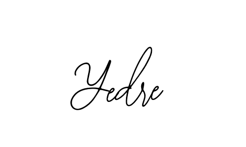 Yedre stylish signature style. Best Handwritten Sign (Bearetta-2O07w) for my name. Handwritten Signature Collection Ideas for my name Yedre. Yedre signature style 12 images and pictures png