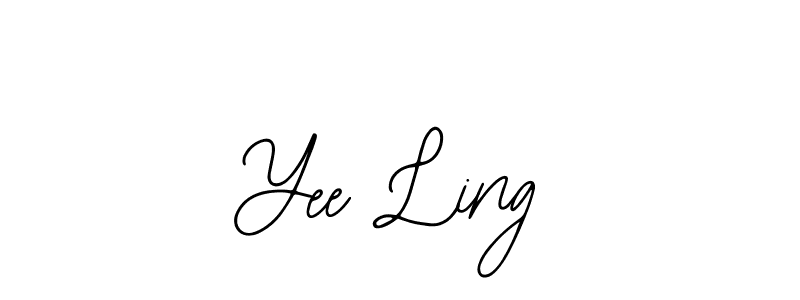 The best way (Bearetta-2O07w) to make a short signature is to pick only two or three words in your name. The name Yee Ling include a total of six letters. For converting this name. Yee Ling signature style 12 images and pictures png