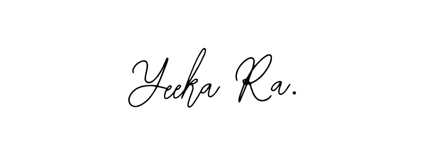 Also we have Yeeka Ra. name is the best signature style. Create professional handwritten signature collection using Bearetta-2O07w autograph style. Yeeka Ra. signature style 12 images and pictures png