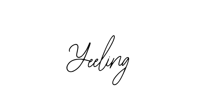 Create a beautiful signature design for name Yeeling. With this signature (Bearetta-2O07w) fonts, you can make a handwritten signature for free. Yeeling signature style 12 images and pictures png