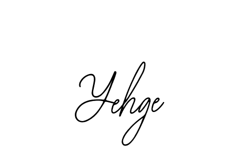 Make a beautiful signature design for name Yehge. Use this online signature maker to create a handwritten signature for free. Yehge signature style 12 images and pictures png