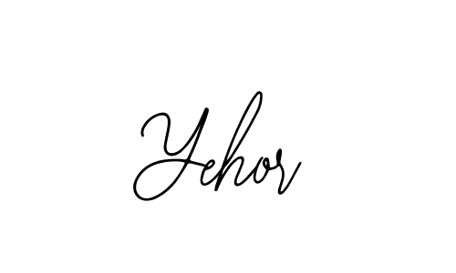 Yehor stylish signature style. Best Handwritten Sign (Bearetta-2O07w) for my name. Handwritten Signature Collection Ideas for my name Yehor. Yehor signature style 12 images and pictures png