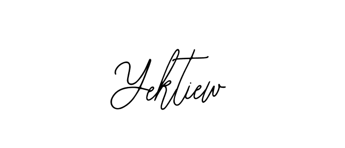 How to Draw Yektiew signature style? Bearetta-2O07w is a latest design signature styles for name Yektiew. Yektiew signature style 12 images and pictures png