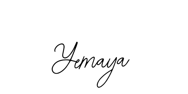 How to make Yemaya name signature. Use Bearetta-2O07w style for creating short signs online. This is the latest handwritten sign. Yemaya signature style 12 images and pictures png
