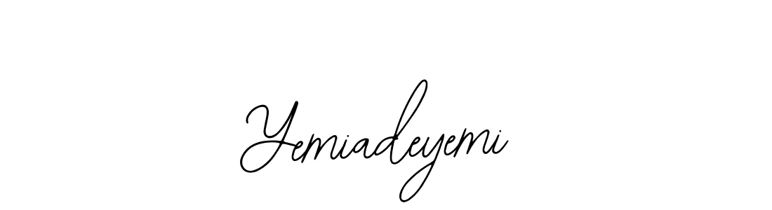 The best way (Bearetta-2O07w) to make a short signature is to pick only two or three words in your name. The name Yemiadeyemi include a total of six letters. For converting this name. Yemiadeyemi signature style 12 images and pictures png