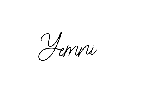 Also we have Yemni name is the best signature style. Create professional handwritten signature collection using Bearetta-2O07w autograph style. Yemni signature style 12 images and pictures png