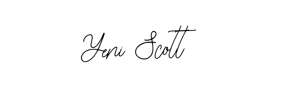 This is the best signature style for the Yeni Scott name. Also you like these signature font (Bearetta-2O07w). Mix name signature. Yeni Scott signature style 12 images and pictures png