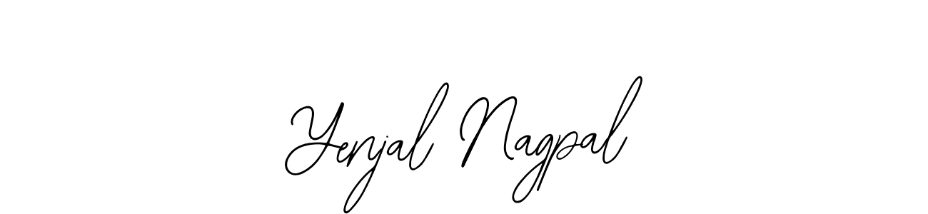 Yenjal Nagpal stylish signature style. Best Handwritten Sign (Bearetta-2O07w) for my name. Handwritten Signature Collection Ideas for my name Yenjal Nagpal. Yenjal Nagpal signature style 12 images and pictures png