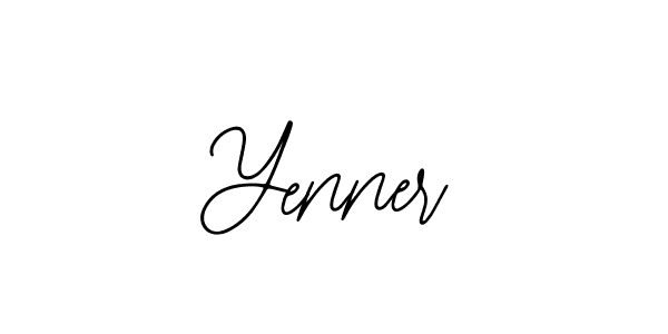 How to make Yenner signature? Bearetta-2O07w is a professional autograph style. Create handwritten signature for Yenner name. Yenner signature style 12 images and pictures png