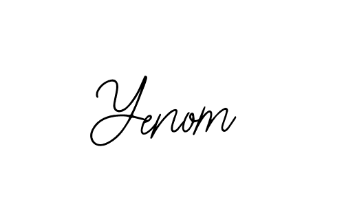 Use a signature maker to create a handwritten signature online. With this signature software, you can design (Bearetta-2O07w) your own signature for name Yenom. Yenom signature style 12 images and pictures png