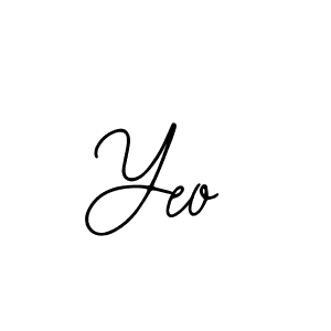 You should practise on your own different ways (Bearetta-2O07w) to write your name (Yeo) in signature. don't let someone else do it for you. Yeo signature style 12 images and pictures png