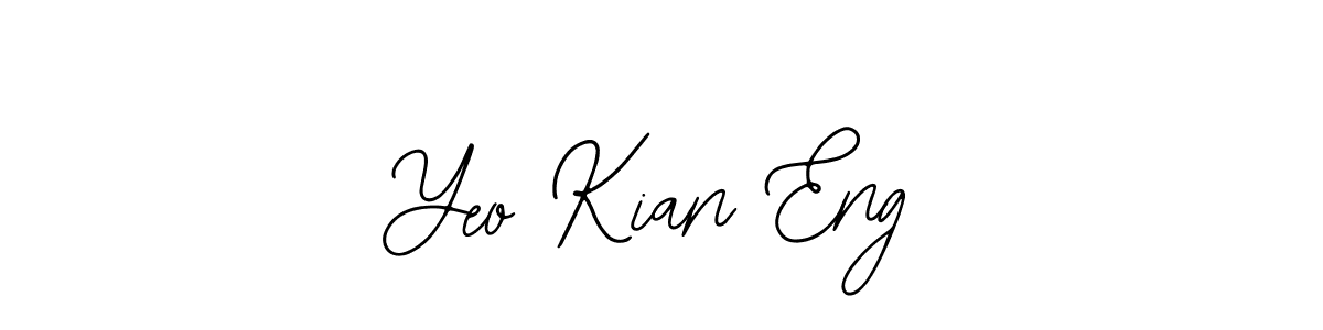 Make a beautiful signature design for name Yeo Kian Eng. With this signature (Bearetta-2O07w) style, you can create a handwritten signature for free. Yeo Kian Eng signature style 12 images and pictures png