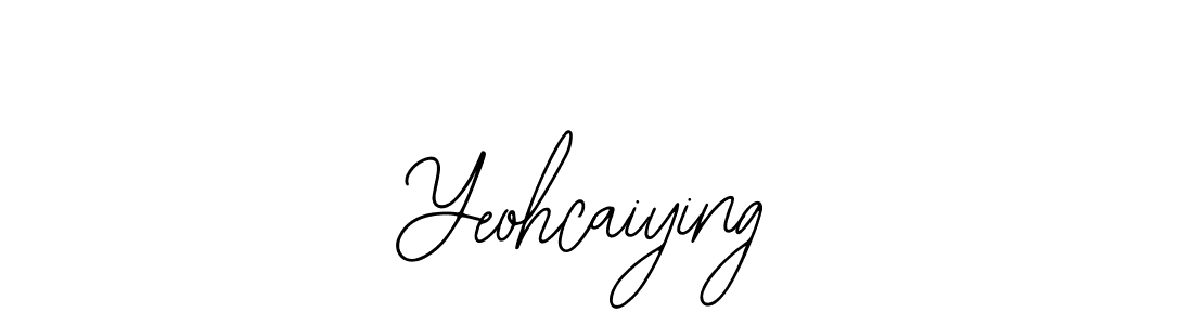 How to make Yeohcaiying signature? Bearetta-2O07w is a professional autograph style. Create handwritten signature for Yeohcaiying name. Yeohcaiying signature style 12 images and pictures png