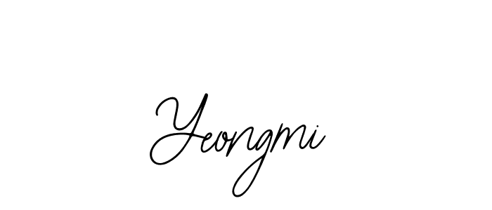 This is the best signature style for the Yeongmi name. Also you like these signature font (Bearetta-2O07w). Mix name signature. Yeongmi signature style 12 images and pictures png