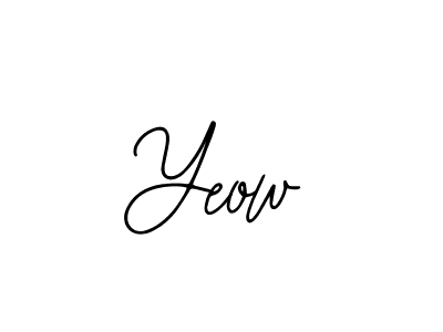 Create a beautiful signature design for name Yeow. With this signature (Bearetta-2O07w) fonts, you can make a handwritten signature for free. Yeow signature style 12 images and pictures png