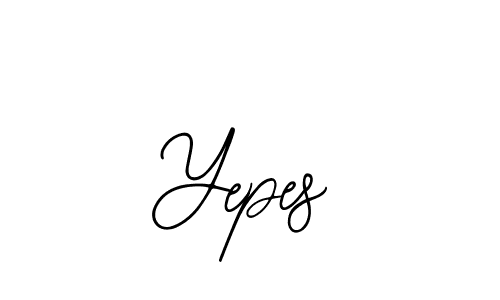 Make a beautiful signature design for name Yepes. Use this online signature maker to create a handwritten signature for free. Yepes signature style 12 images and pictures png
