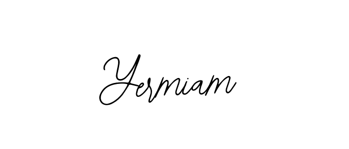 Make a beautiful signature design for name Yermiam. Use this online signature maker to create a handwritten signature for free. Yermiam signature style 12 images and pictures png