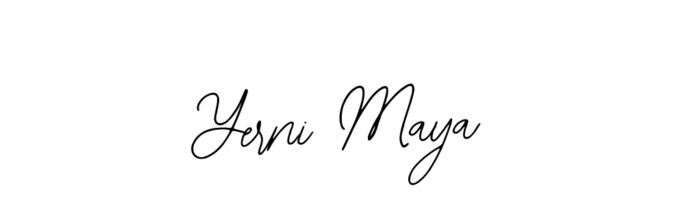 See photos of Yerni Maya official signature by Spectra . Check more albums & portfolios. Read reviews & check more about Bearetta-2O07w font. Yerni Maya signature style 12 images and pictures png
