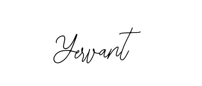The best way (Bearetta-2O07w) to make a short signature is to pick only two or three words in your name. The name Yervant include a total of six letters. For converting this name. Yervant signature style 12 images and pictures png