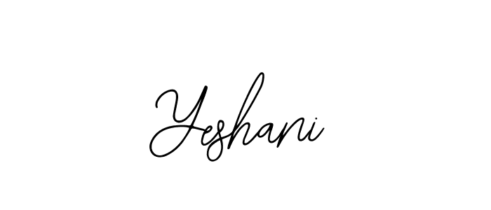 Also we have Yeshani name is the best signature style. Create professional handwritten signature collection using Bearetta-2O07w autograph style. Yeshani signature style 12 images and pictures png