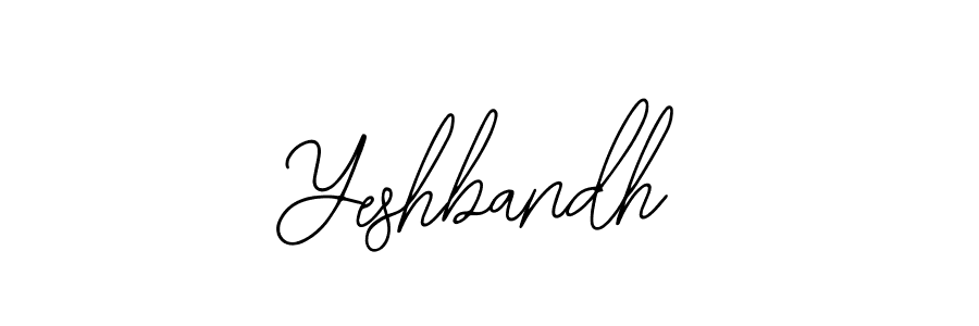 Make a beautiful signature design for name Yeshbandh. Use this online signature maker to create a handwritten signature for free. Yeshbandh signature style 12 images and pictures png