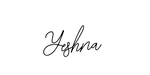 The best way (Bearetta-2O07w) to make a short signature is to pick only two or three words in your name. The name Yeshna include a total of six letters. For converting this name. Yeshna signature style 12 images and pictures png
