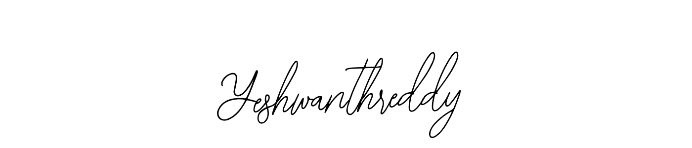 Design your own signature with our free online signature maker. With this signature software, you can create a handwritten (Bearetta-2O07w) signature for name Yeshwanthreddy. Yeshwanthreddy signature style 12 images and pictures png