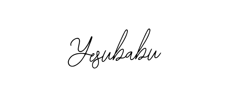 Yesubabu stylish signature style. Best Handwritten Sign (Bearetta-2O07w) for my name. Handwritten Signature Collection Ideas for my name Yesubabu. Yesubabu signature style 12 images and pictures png