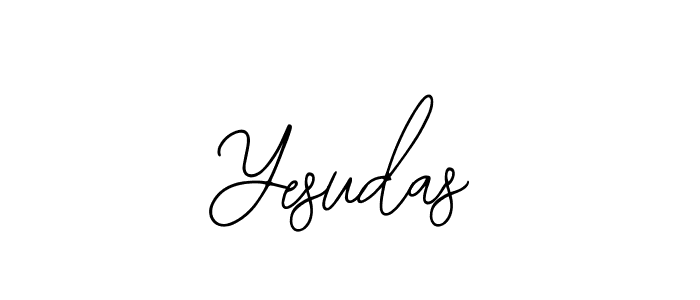 Make a beautiful signature design for name Yesudas. With this signature (Bearetta-2O07w) style, you can create a handwritten signature for free. Yesudas signature style 12 images and pictures png