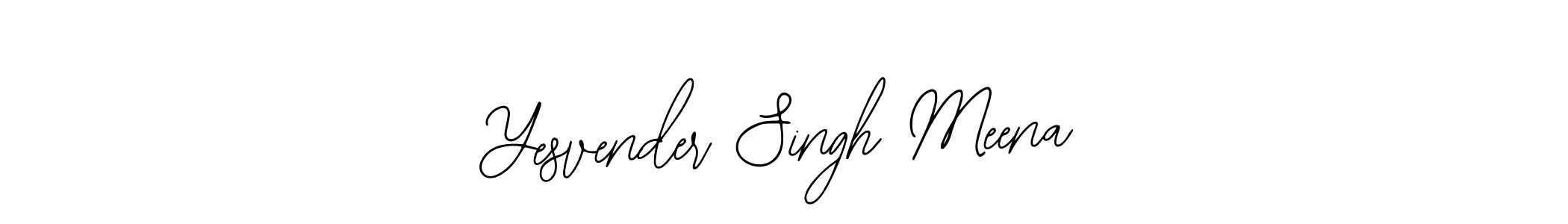 It looks lik you need a new signature style for name Yesvender Singh Meena. Design unique handwritten (Bearetta-2O07w) signature with our free signature maker in just a few clicks. Yesvender Singh Meena signature style 12 images and pictures png