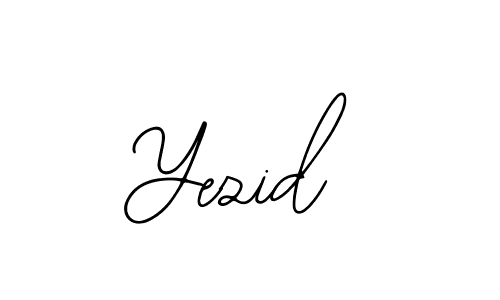 if you are searching for the best signature style for your name Yezid. so please give up your signature search. here we have designed multiple signature styles  using Bearetta-2O07w. Yezid signature style 12 images and pictures png