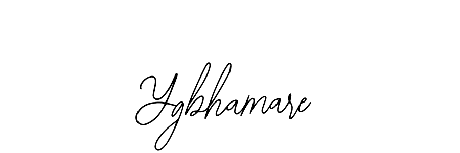 How to make Ygbhamare name signature. Use Bearetta-2O07w style for creating short signs online. This is the latest handwritten sign. Ygbhamare signature style 12 images and pictures png