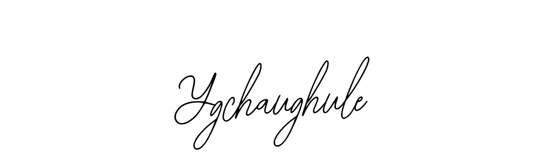 Similarly Bearetta-2O07w is the best handwritten signature design. Signature creator online .You can use it as an online autograph creator for name Ygchaughule. Ygchaughule signature style 12 images and pictures png