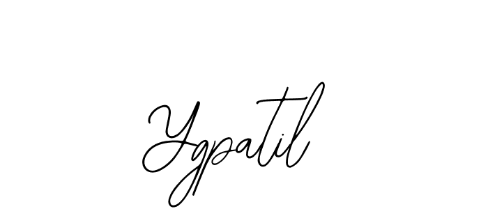 The best way (Bearetta-2O07w) to make a short signature is to pick only two or three words in your name. The name Ygpatil include a total of six letters. For converting this name. Ygpatil signature style 12 images and pictures png