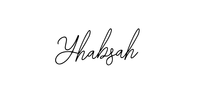 Yhabsah stylish signature style. Best Handwritten Sign (Bearetta-2O07w) for my name. Handwritten Signature Collection Ideas for my name Yhabsah. Yhabsah signature style 12 images and pictures png