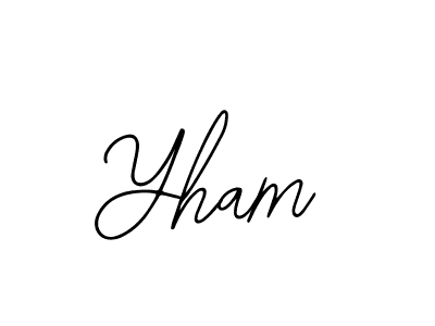 Also we have Yham name is the best signature style. Create professional handwritten signature collection using Bearetta-2O07w autograph style. Yham signature style 12 images and pictures png